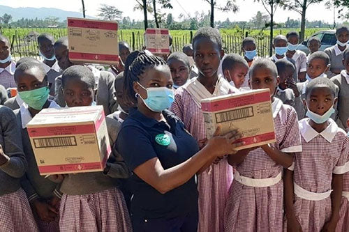How Riley's fighting against period poverty, at home and abroad