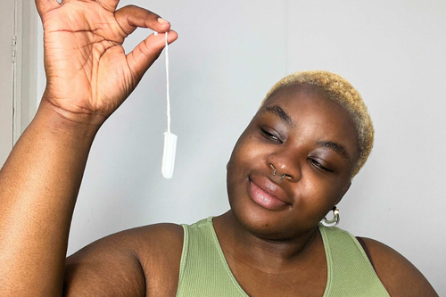 How to insert a tampon