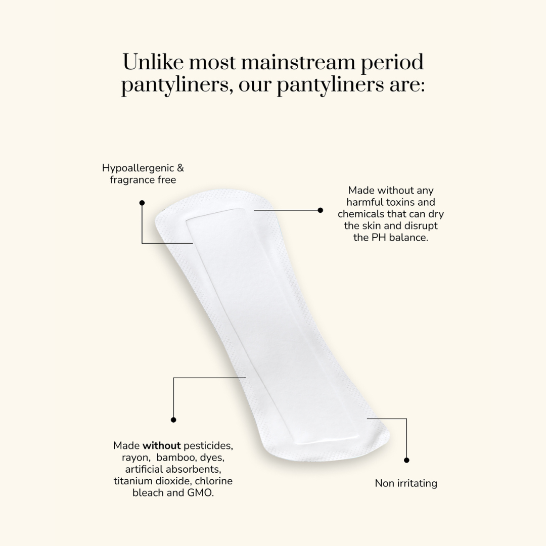 Organic Cotton Pantyliners
