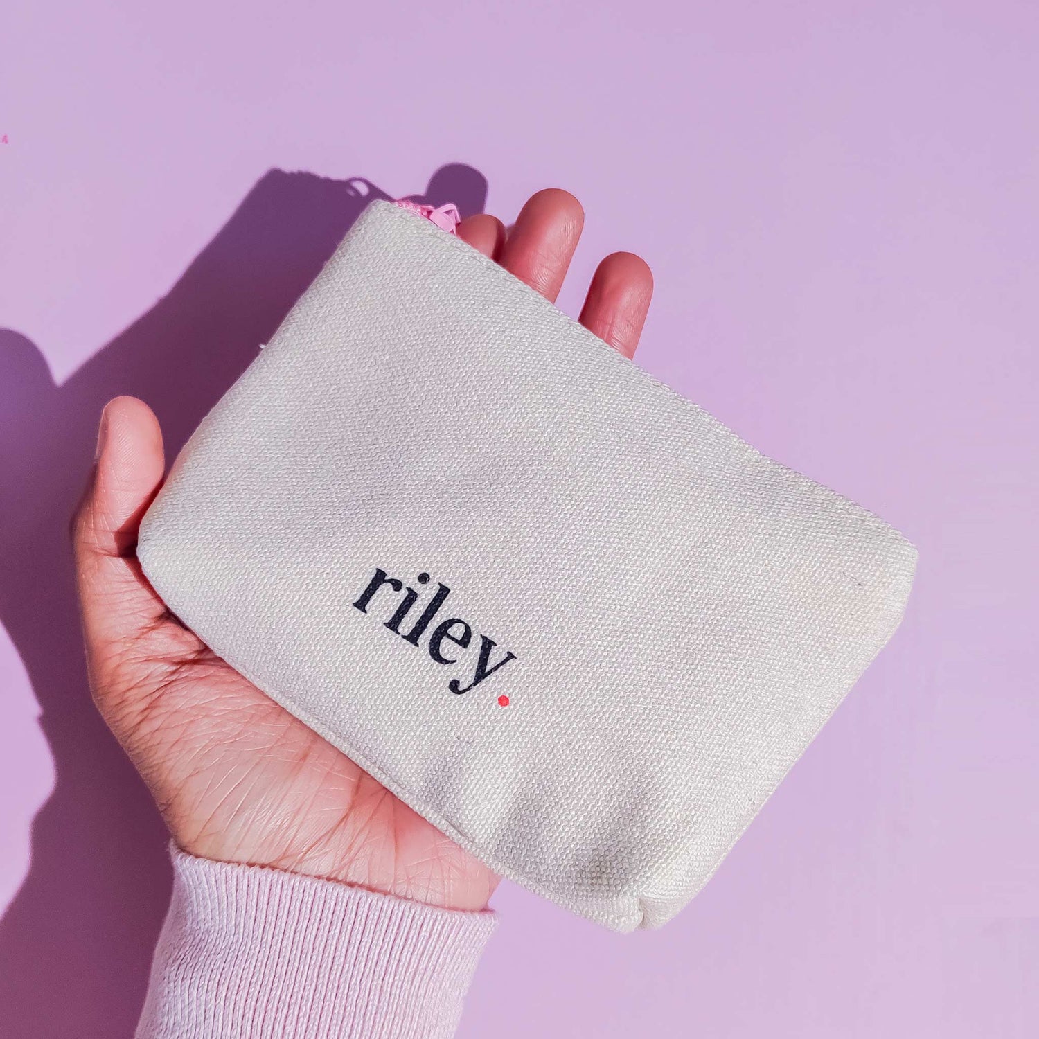 Mini Canvas Carry Pouch