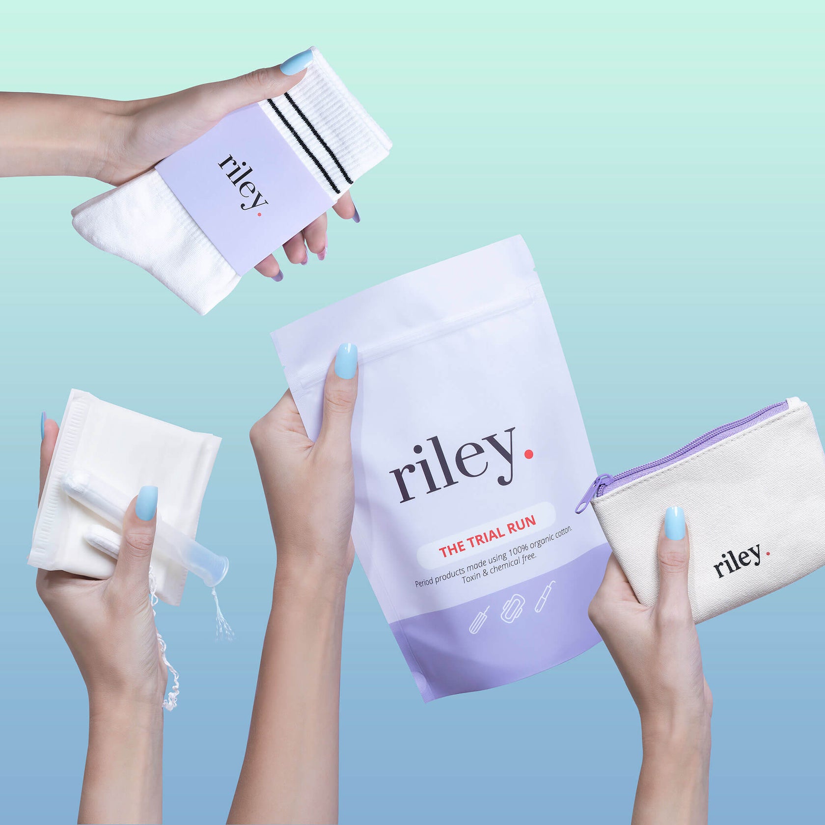 Riley | Buy Organic Tampons - Period Subscription Box
